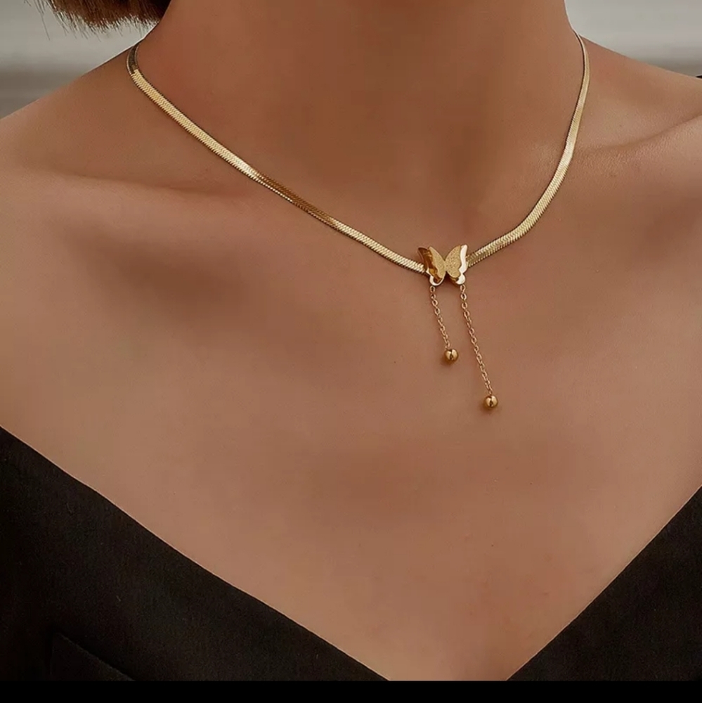 18k Gold Plated STAINLESS STEEL